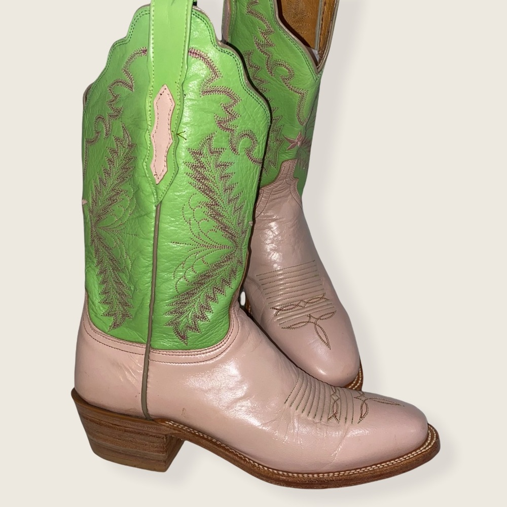 Lucchese 1883 two tone cowboy boots ♥️SALE♥️ - Picture 7 of 8